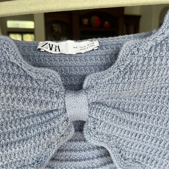 Zara Knit Crop Top - Picture 3 of 4